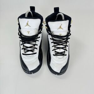 Size 4.5y Jordan 12 Retro Royalty Taxi (PS) 151186-170 Shoes Youth Sneakers